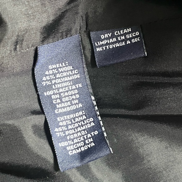 NWT Jones New York Signature Tweed Wool Blend Petite Zip Up Short Jacket 12P - Picture 10 of 14